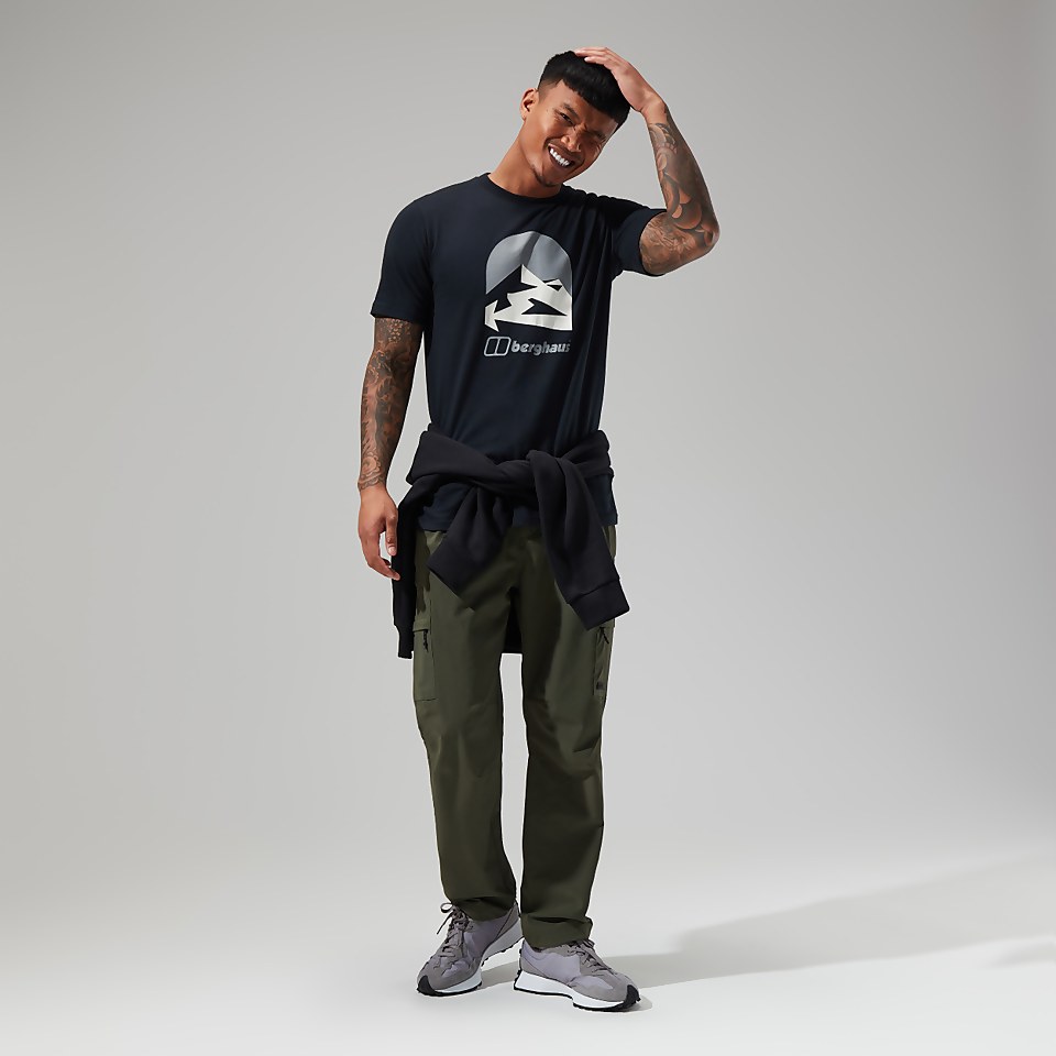 Edale MTN Short Sleeve T-Shirt für Herren - Schwarz