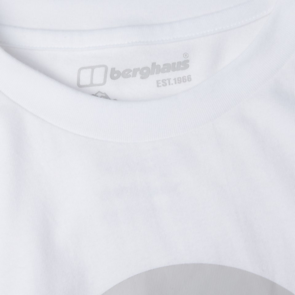 Men's Edale Mtn T Shirt White