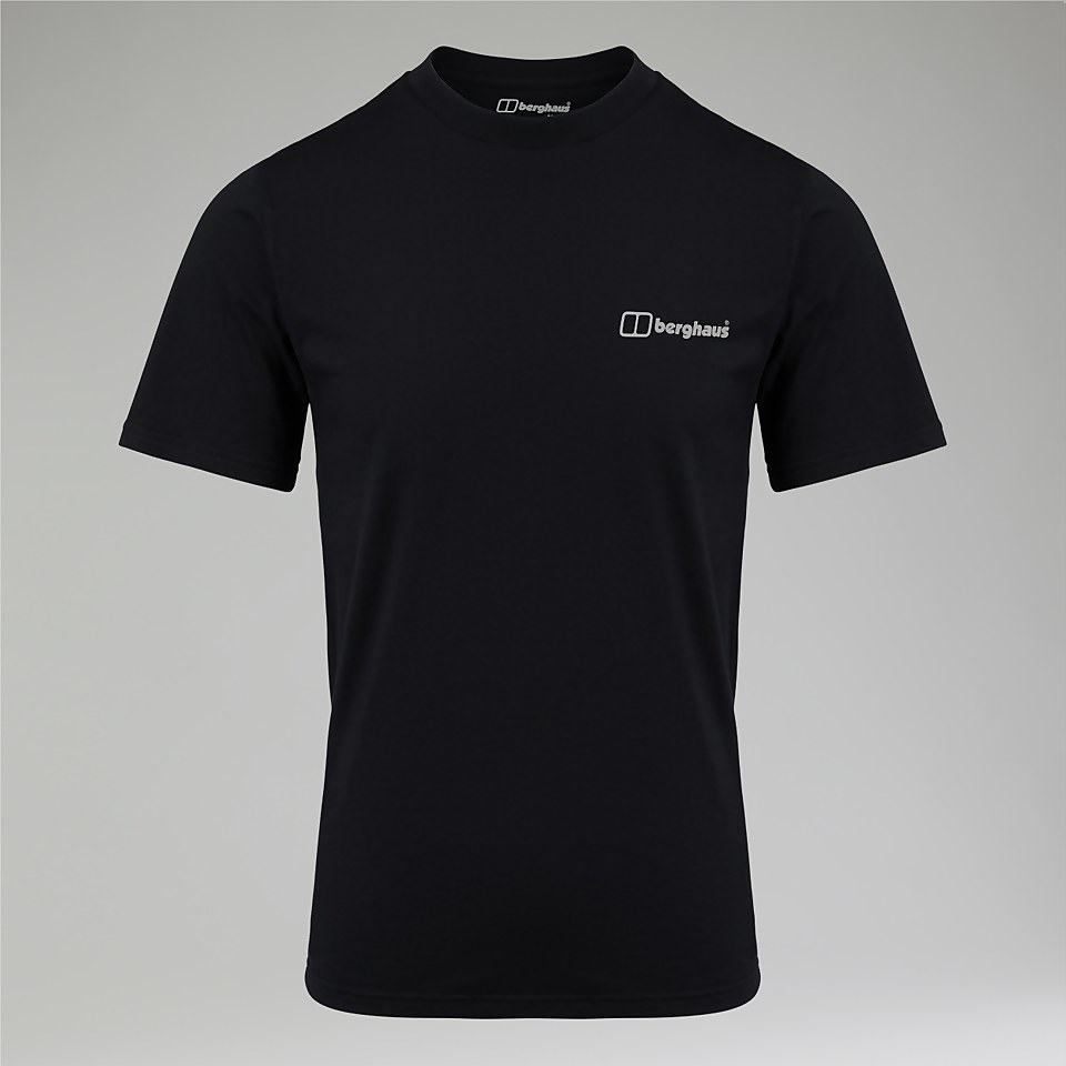 Etive Mor Mtn Short Sleeve T-Shirt für Herren - Schwarz