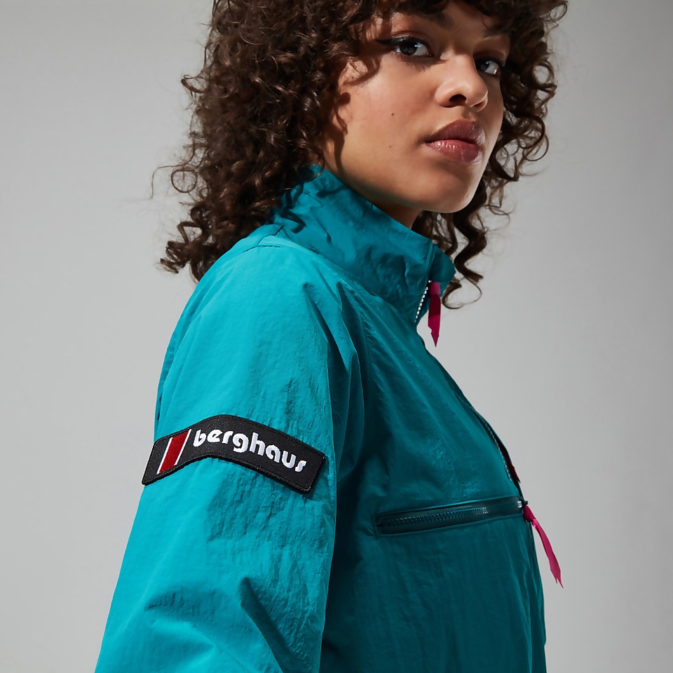 Women's Cropped Co-Ord Jacket - Dark Turquoise