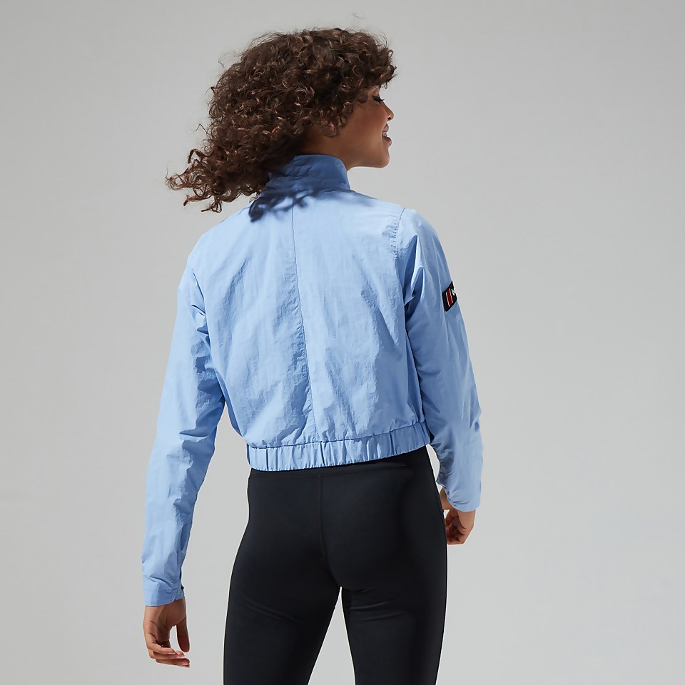 Women's Cropped Co-Ord Jacket - Light Purple