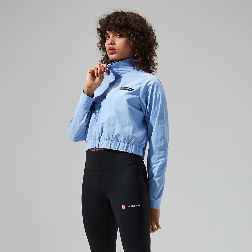 Women's Cropped Co-Ord Jacket - Light Purple
