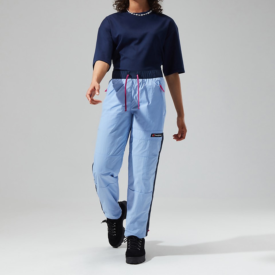 Unisex Co-Ord Wind Waterproof Pants - Purple/Dark Blue