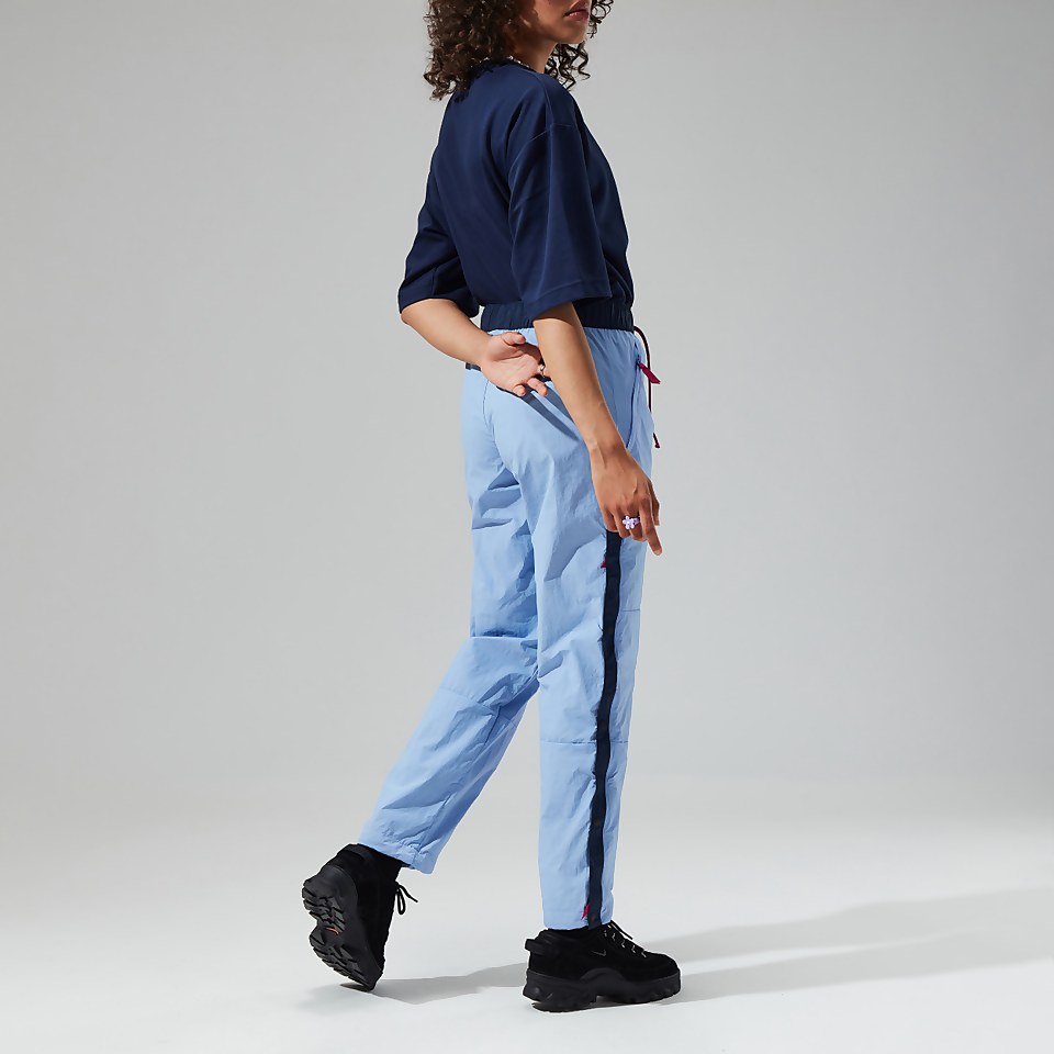 Unisex Co-Ord Wind Waterproof Pants - Purple/Dark Blue