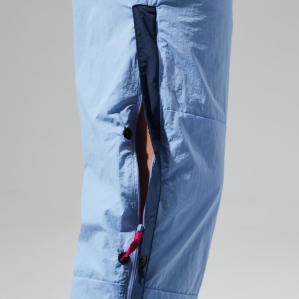 Unisex Co-Ord Wind Waterproof Pants - Purple/Dark Blue