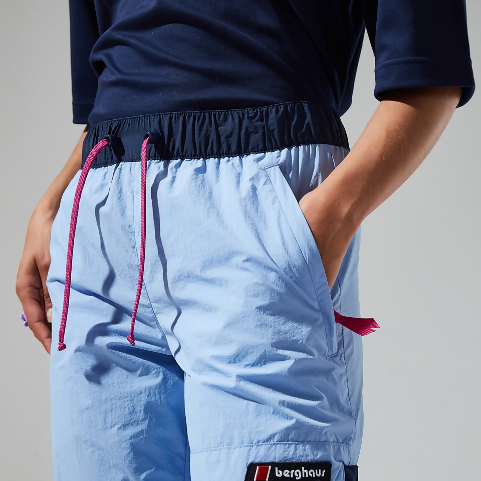 Unisex Co-Ord Wind Waterproof Pants - Purple/Dark Blue