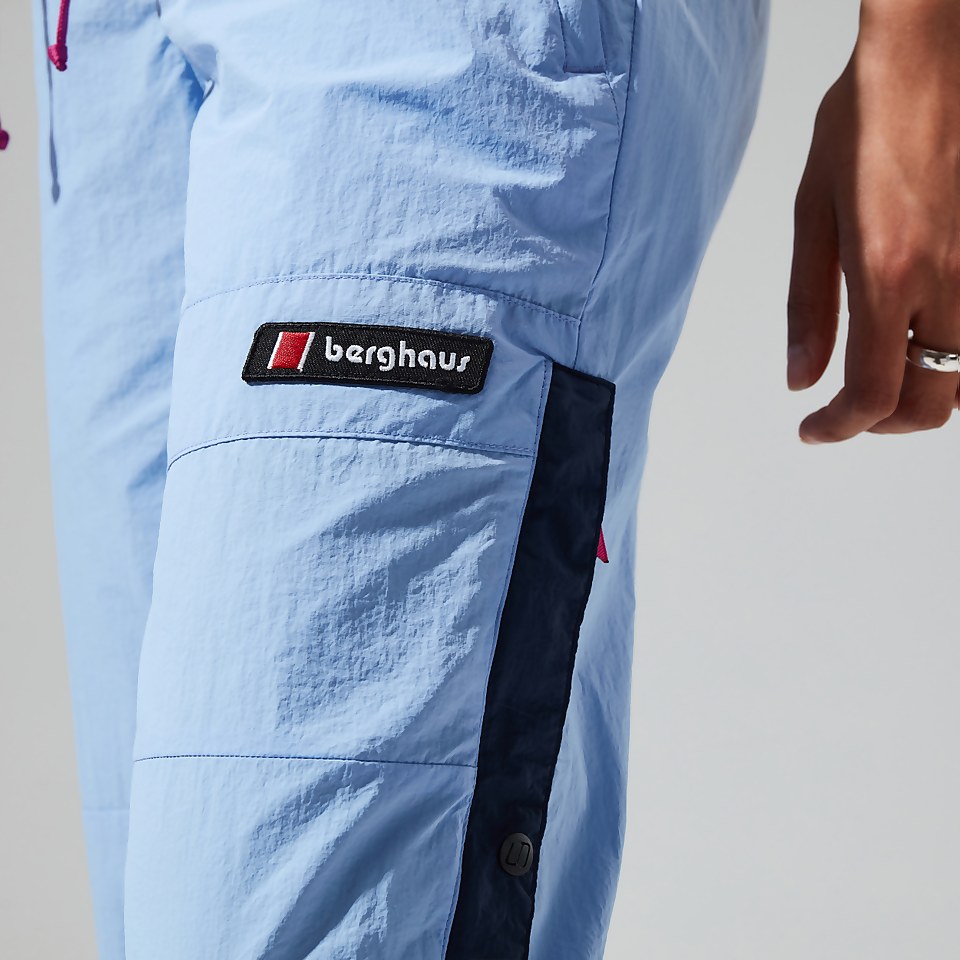 Unisex Co-Ord Wind Waterproof Pants - Purple/Dark Blue