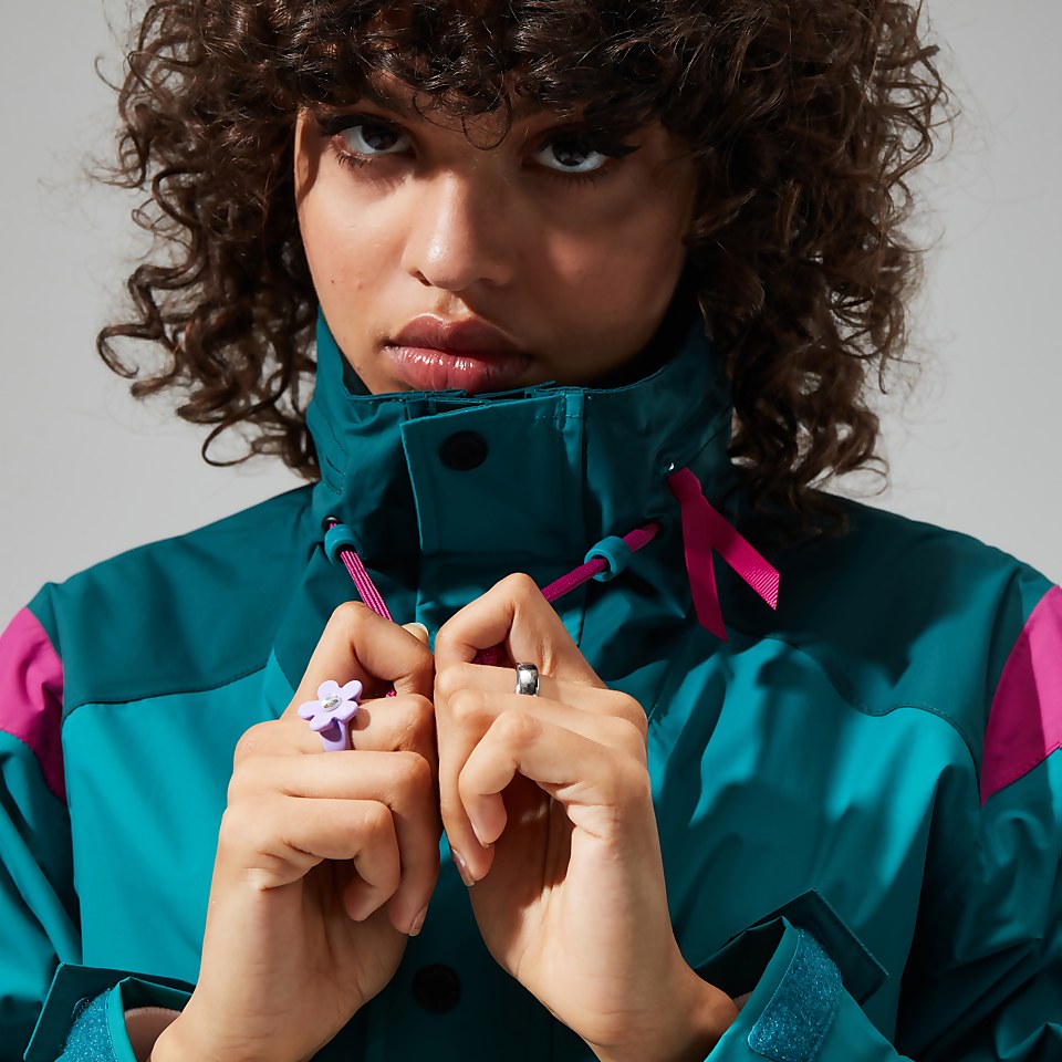 Women's Mayeurvate Waterproof Jacket - Turquouise