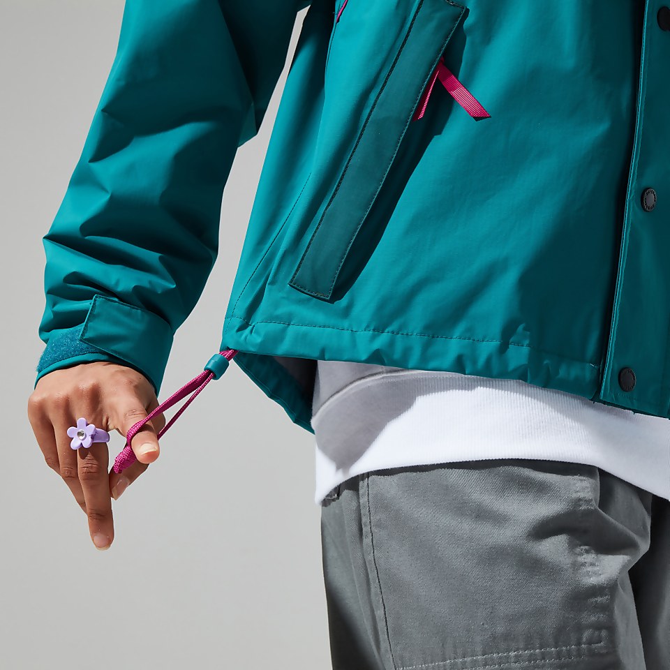 Women's Mayeurvate Waterproof Jacket - Turquouise