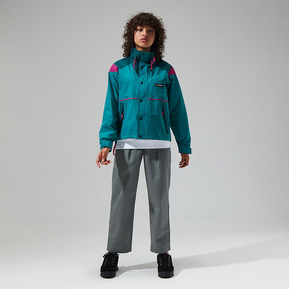 Women's Mayeurvate Waterproof Jacket - Turquouise