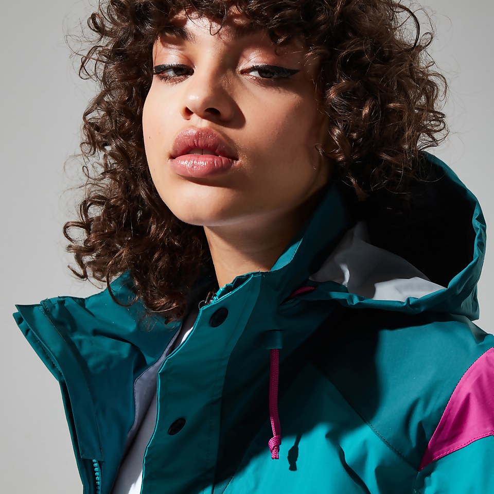 Women's Mayeurvate Waterproof Jacket - Turquouise