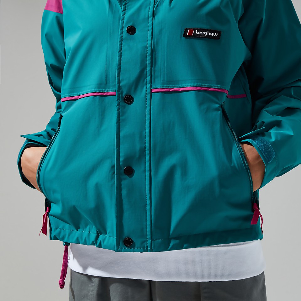 Women's Mayeurvate Waterproof Jacket - Turquouise