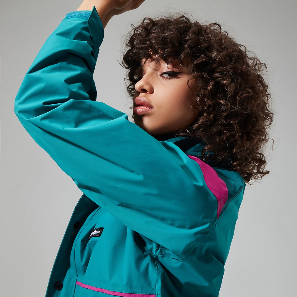 Women's Mayeurvate Waterproof Jacket - Turquouise