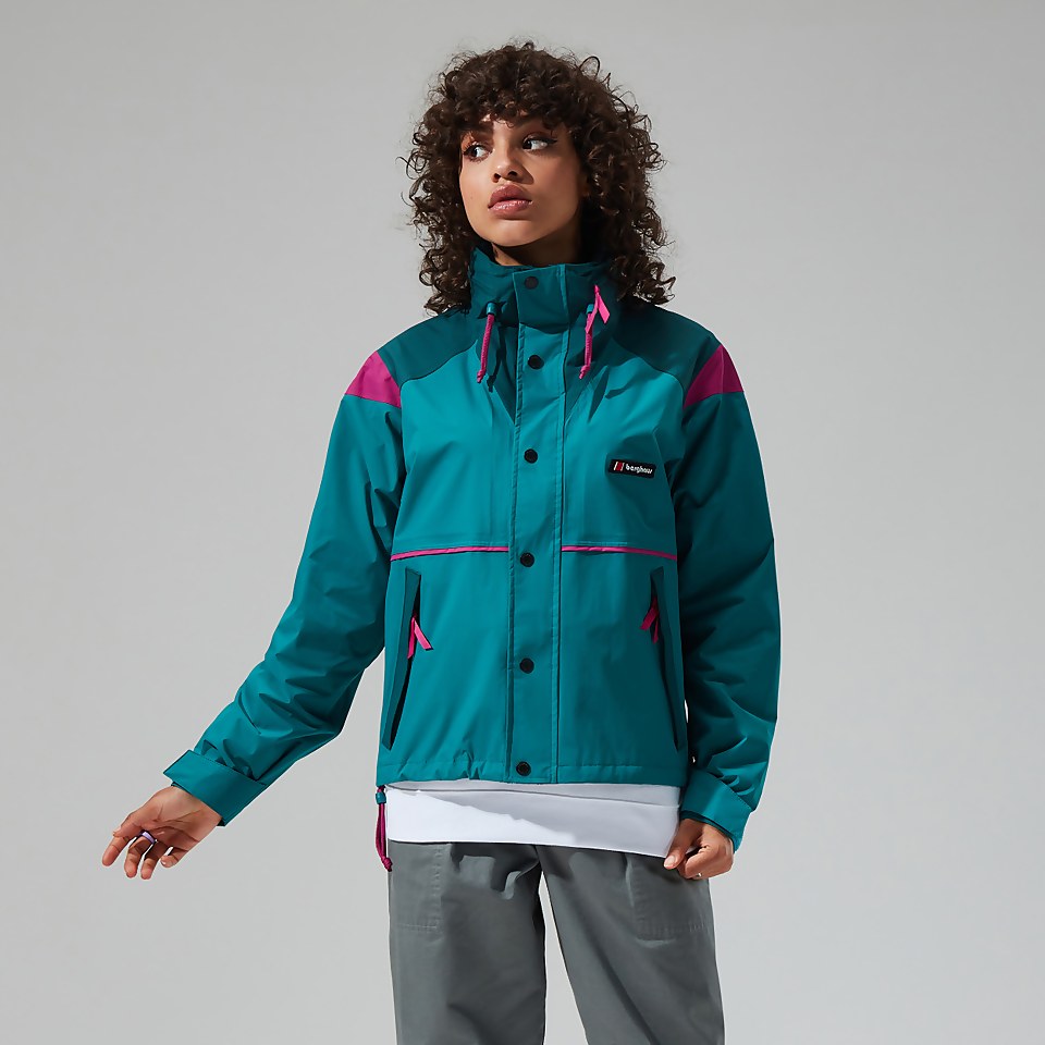 Women's Mayeurvate Waterproof Jacket - Turquouise