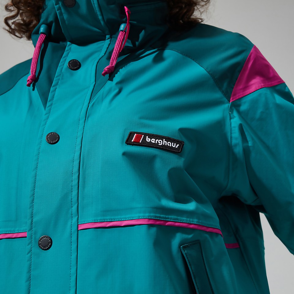 Women's Mayeurvate Waterproof Jacket - Turquouise