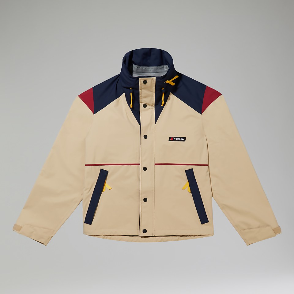 Women's Mayeurvate Waterproof Jacket - Natural / Blue
