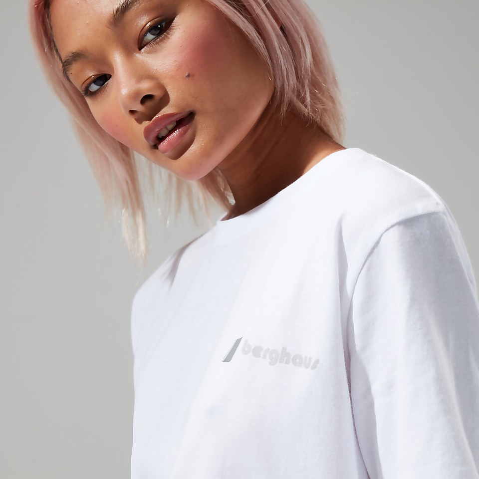 Unisex Aztec Block T Shirt - White