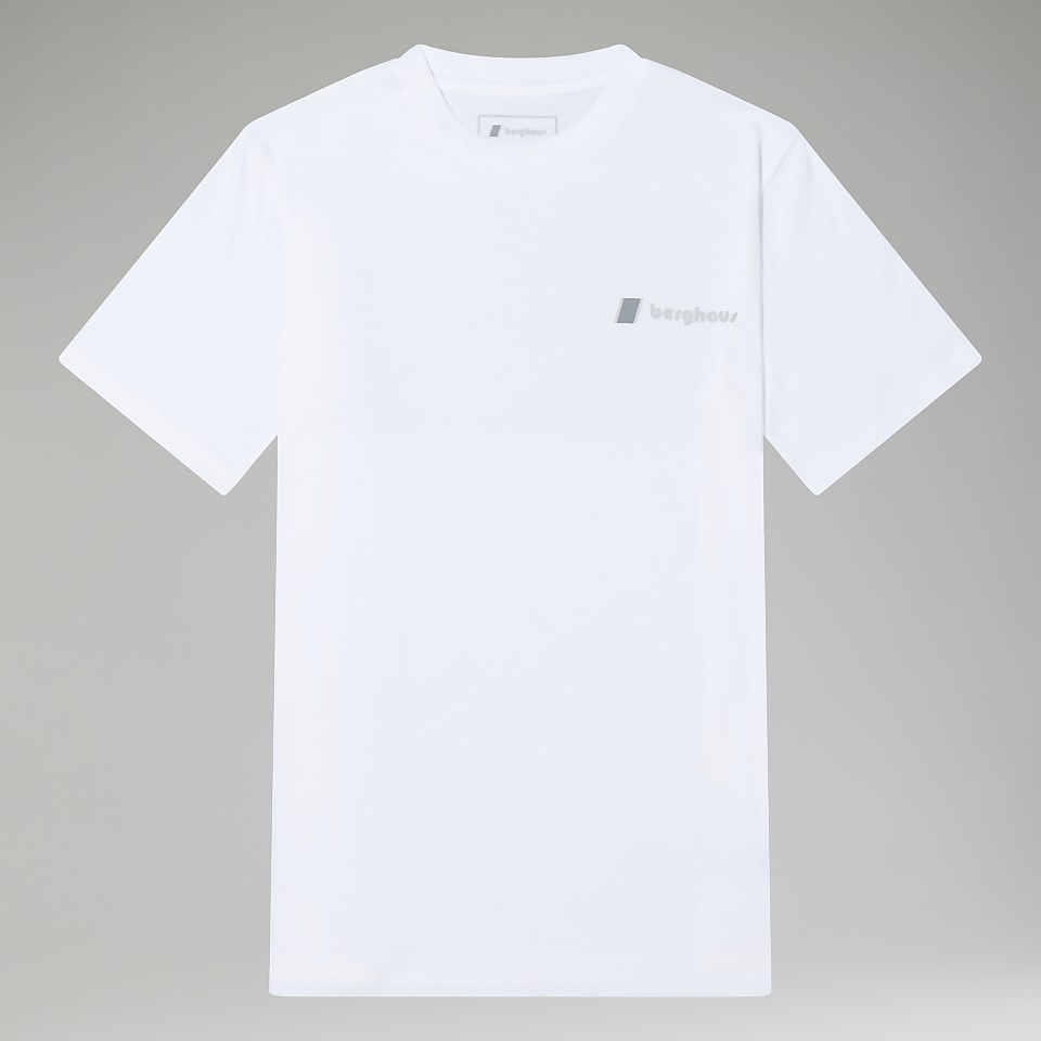 Unisex Aztec Block T Shirt - White
