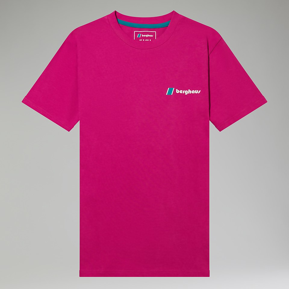 Unisex Aztec Block T Shirt - Pink