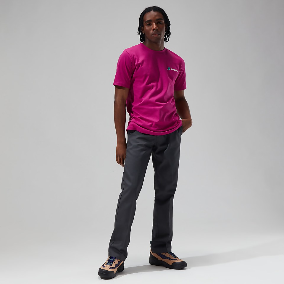 Unisex Aztec Block T Shirt - Pink