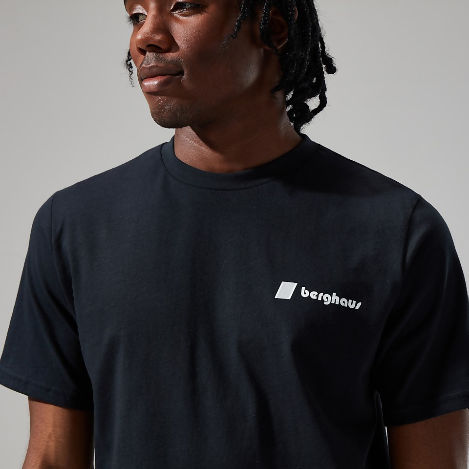Unisex Kanchenjunga Static T-Shirts - Black