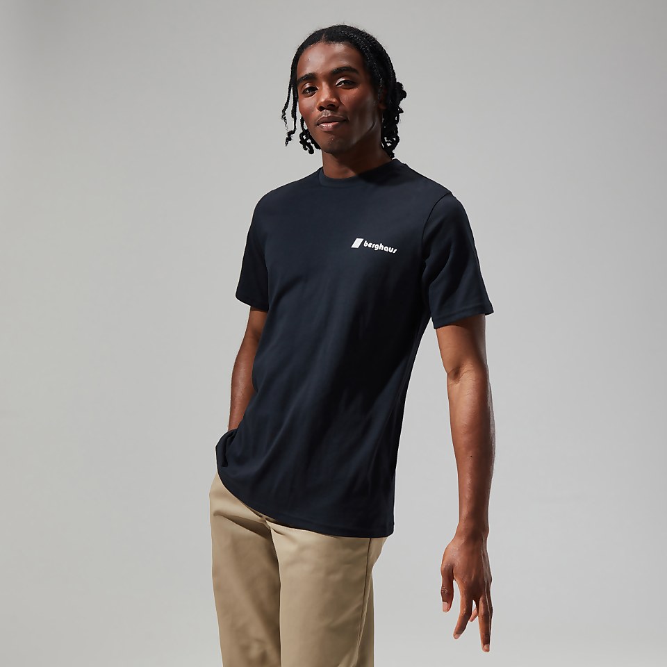Unisex Kanchenjunga Static T-Shirts - Black