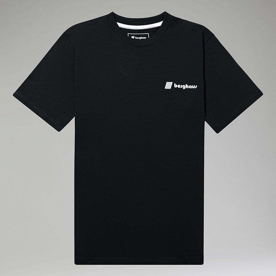 Unisex Kanchenjunga Static T-Shirts - Black