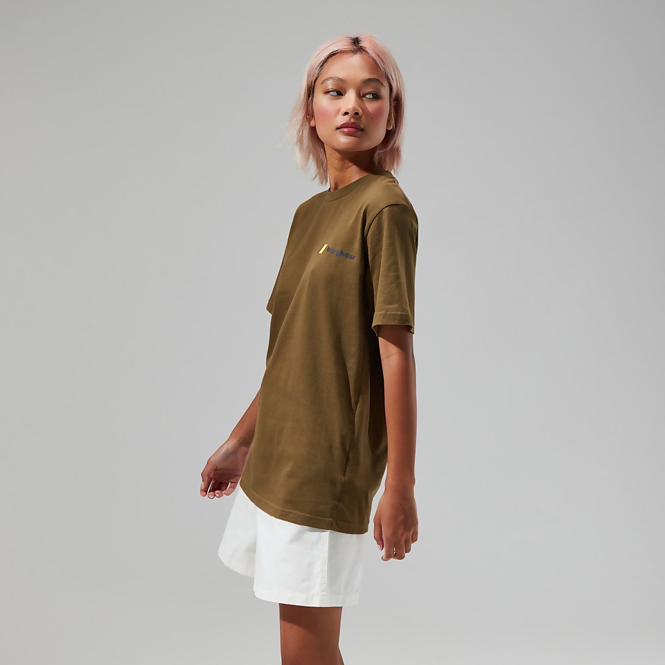 Unisex Kanchenjunga Static T Shirt - Dark Green