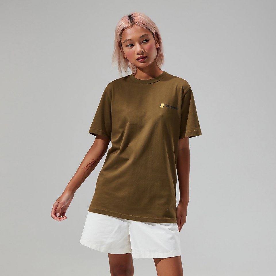 Unisex Kanchenjunga Static T Shirt - Dark Green