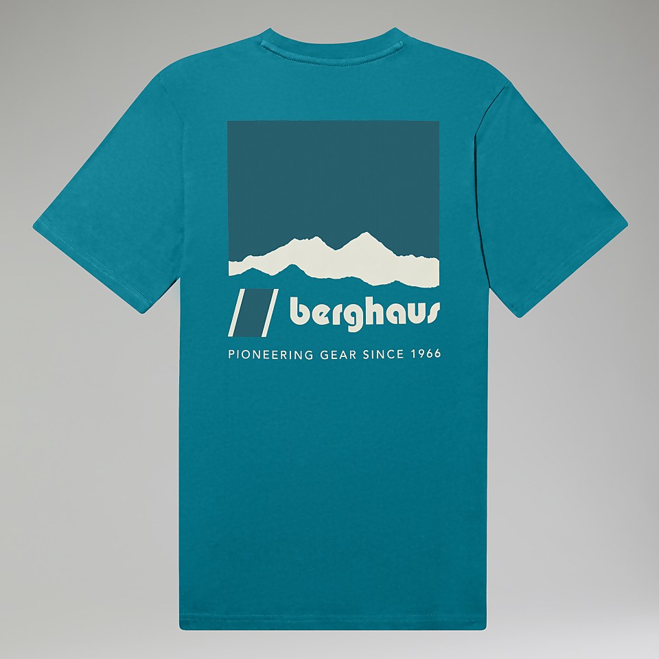 Unisex Skyline Lhotse T Shirt - Dark Turquoise