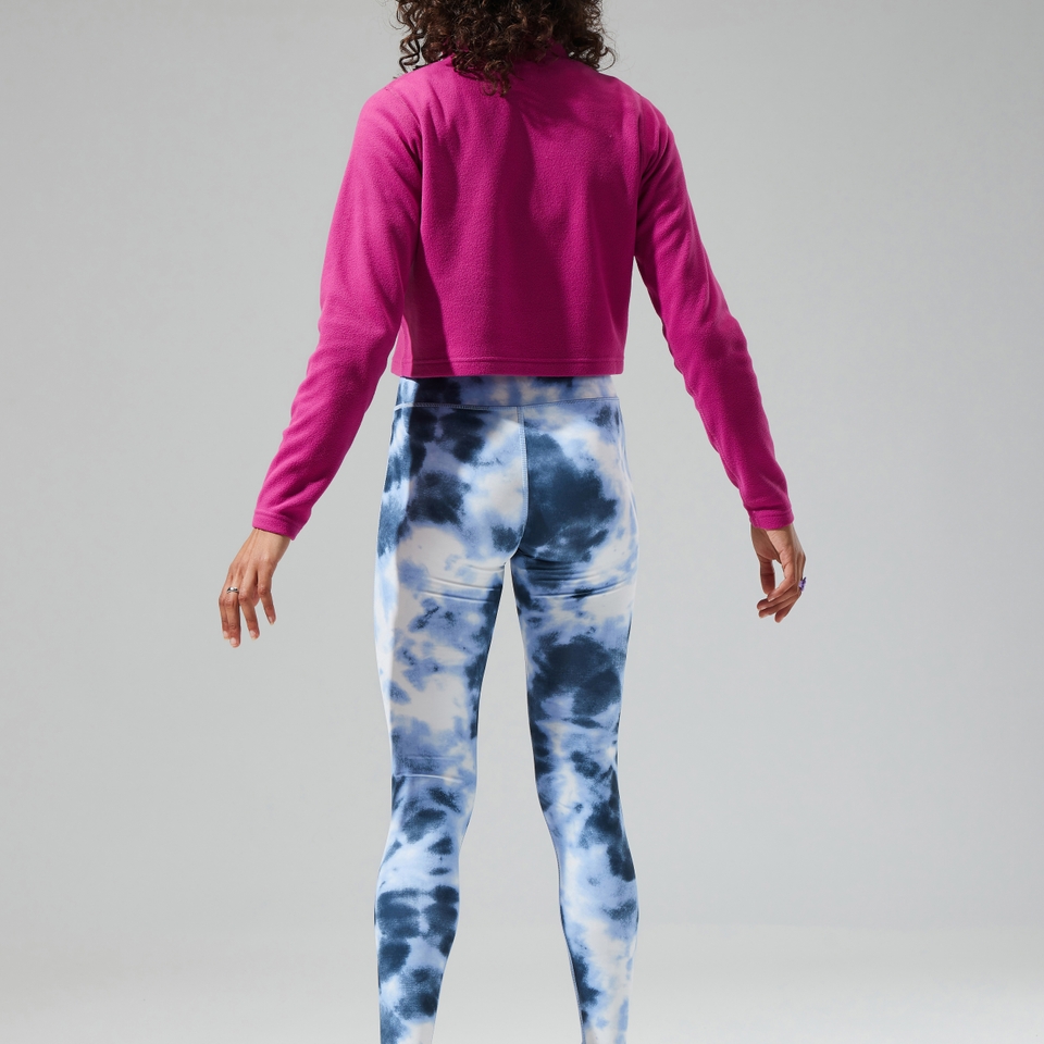 Unisex Red Point Legging - Light Purple/White