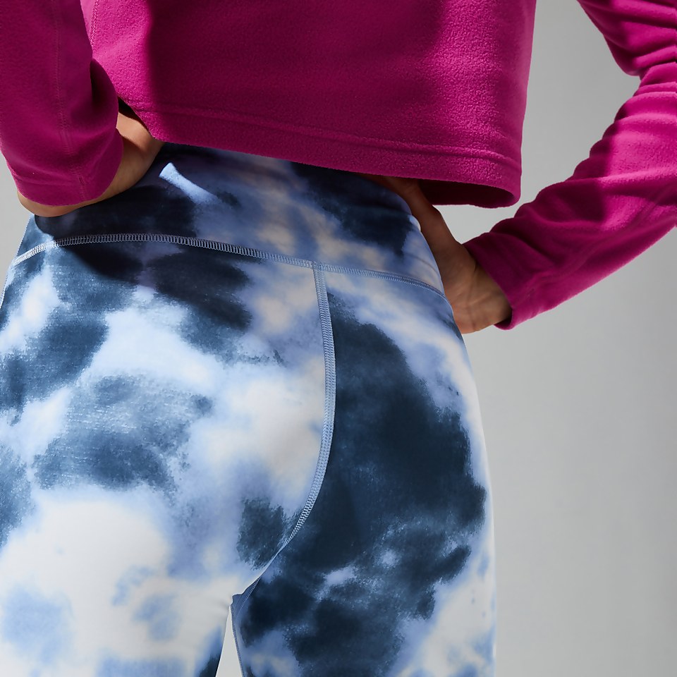 Unisex Red Point Legging - Light Purple/White