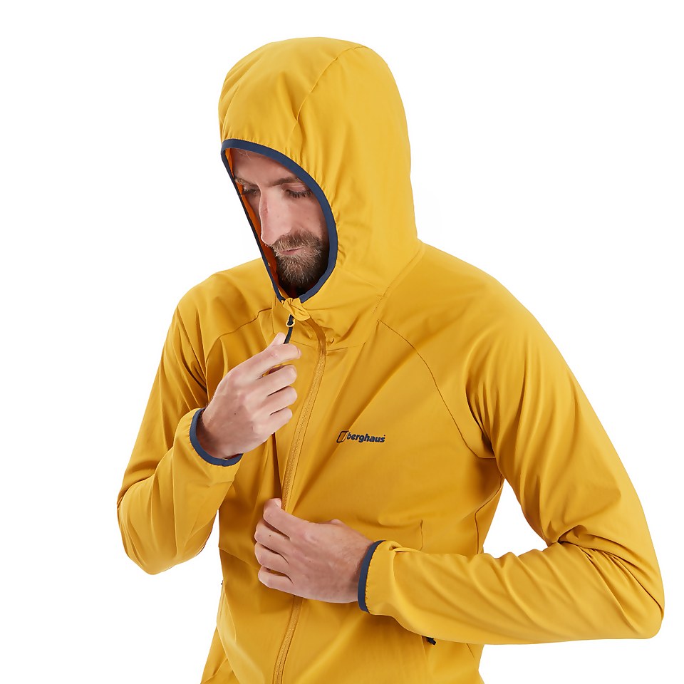 Men's Theran Hooded Jacket - Yellow