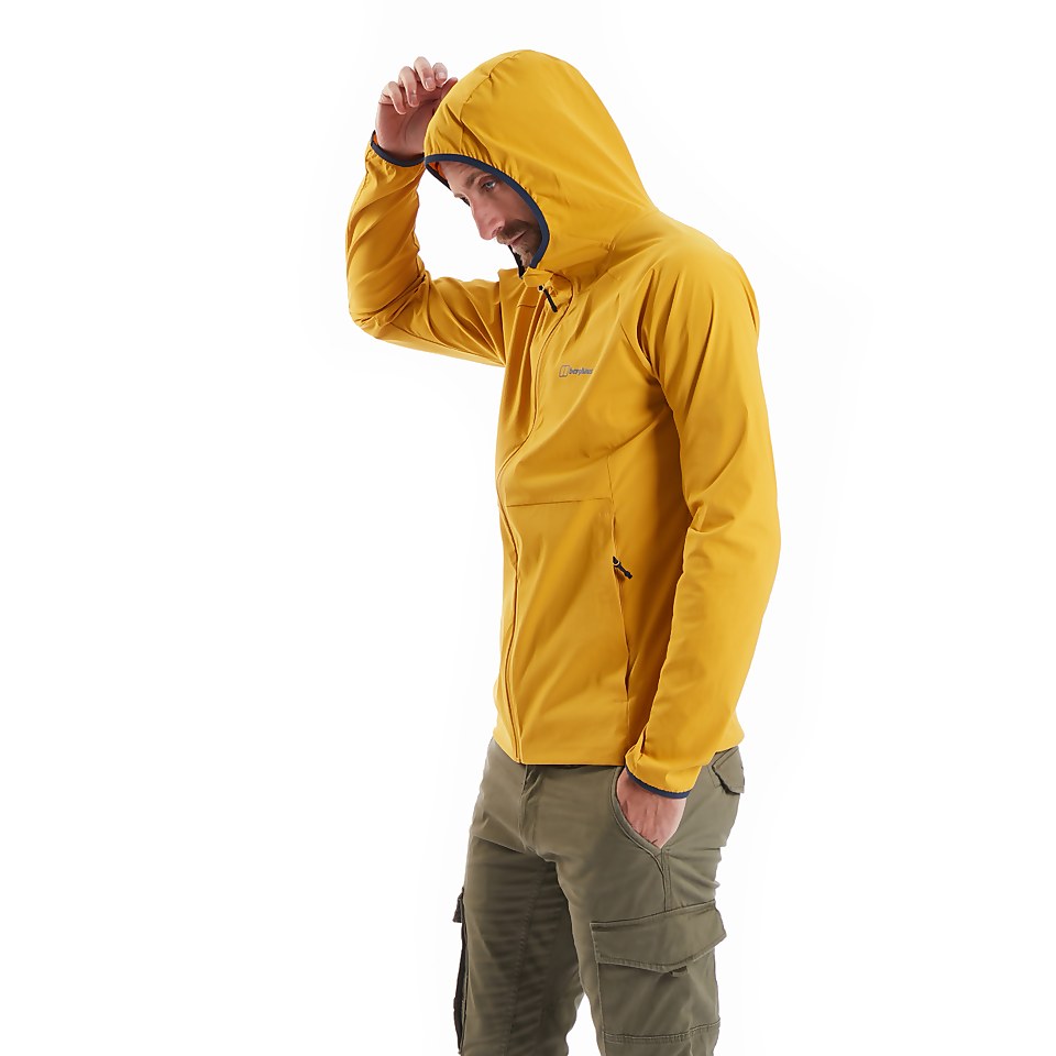 Men's Theran Hooded Jacket - Yellow