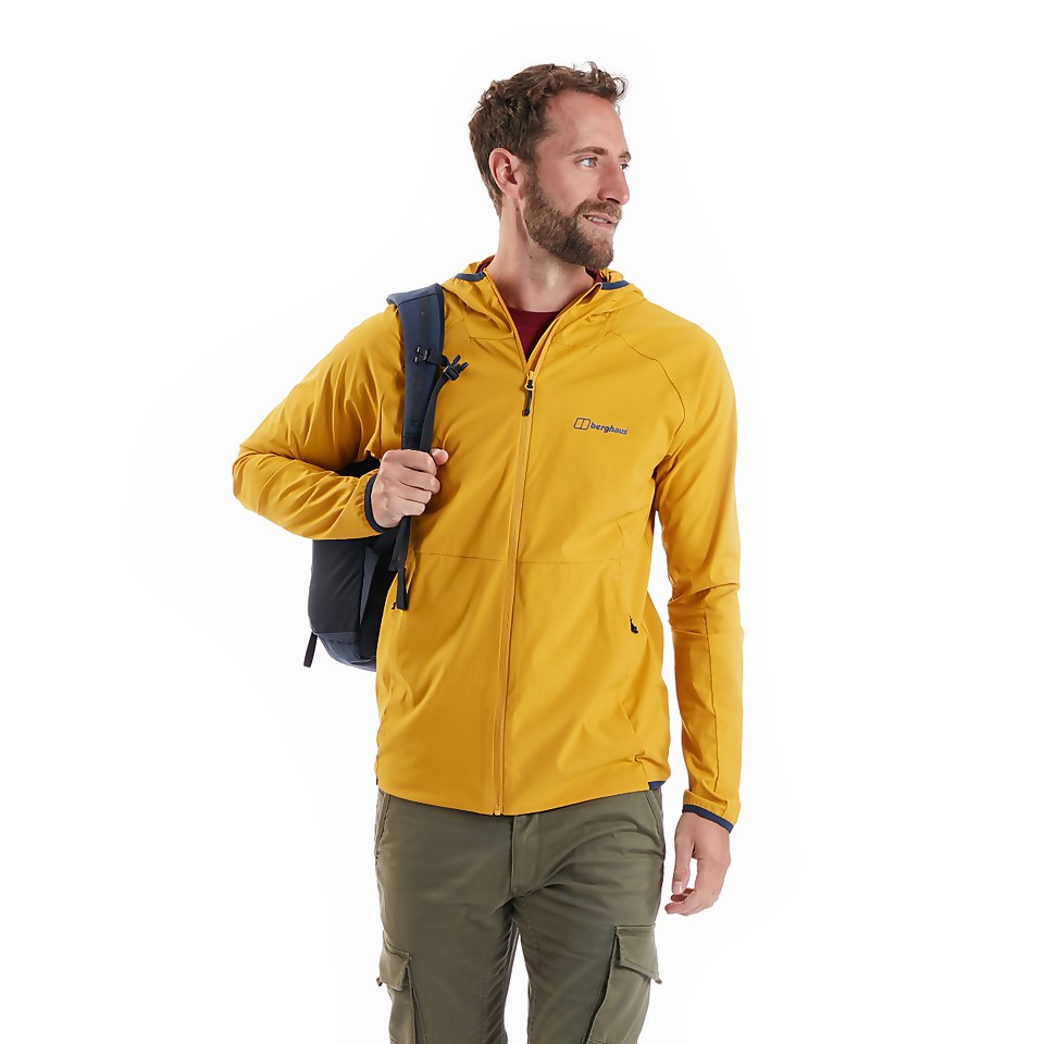 Men's Theran Hooded Jacket - Yellow