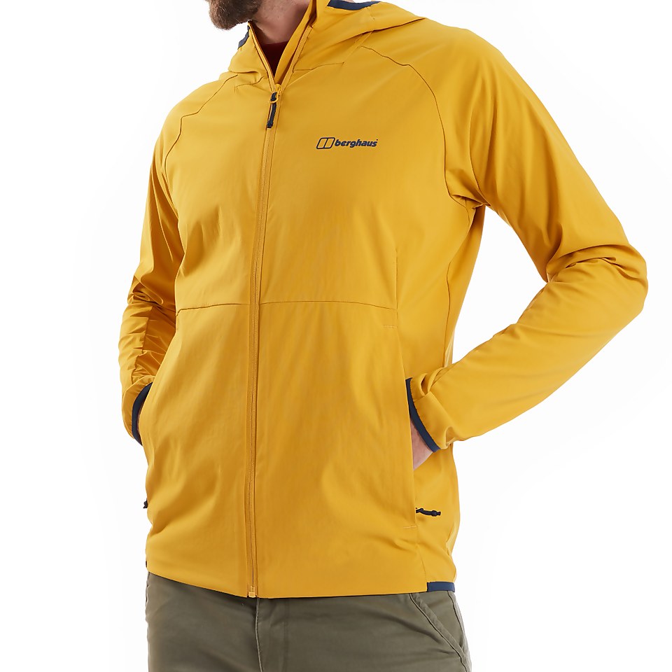 Men's Theran Hooded Jacket - Yellow
