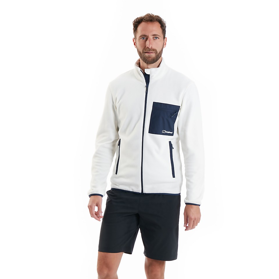 Men's Aslam Micro Fleece - White / Navy