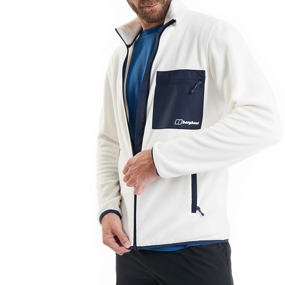 Men's Aslam Micro Fleece - White / Navy