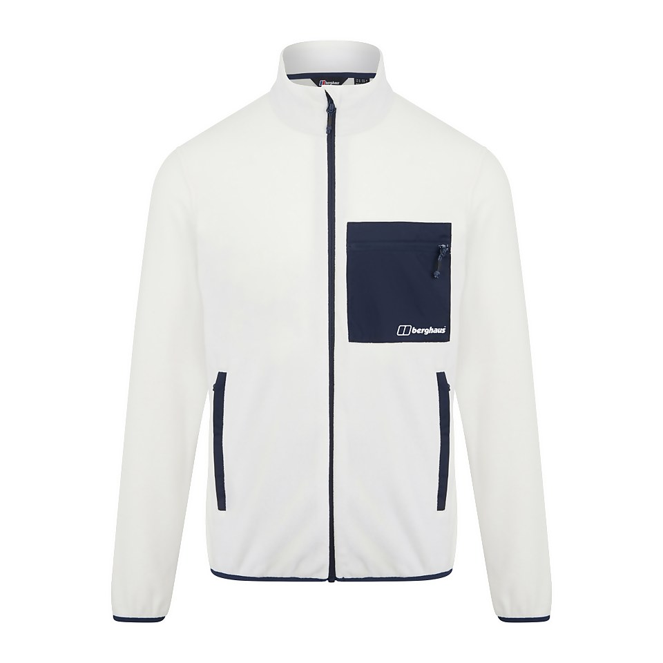 Men's Aslam Micro Fleece - White / Navy