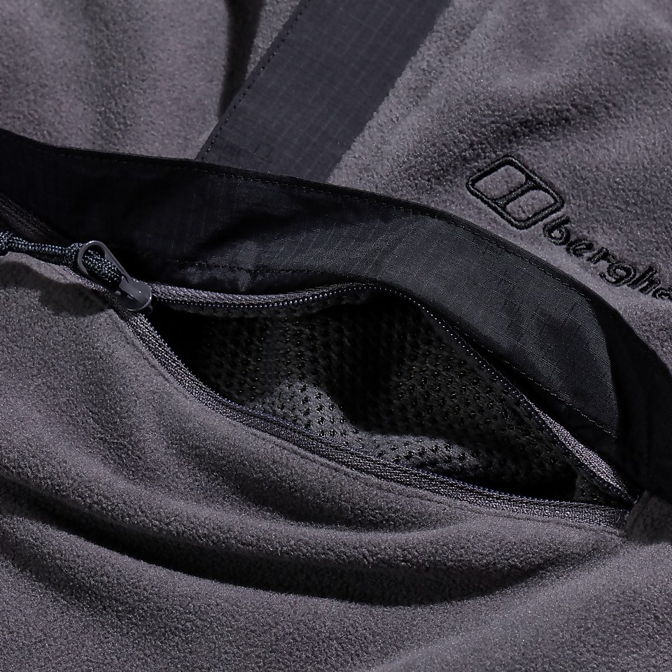 Men's Aslam Micro Half Zip Fleece - Grey/Black
