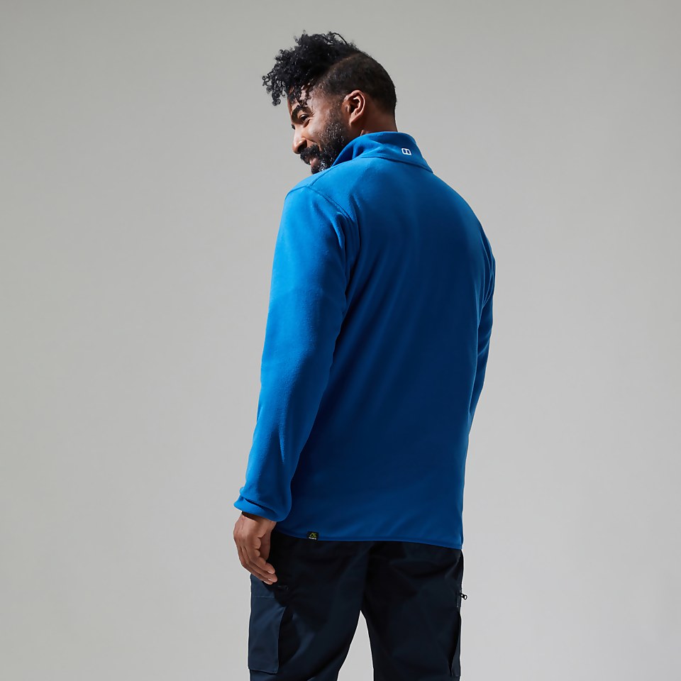 Men's Aslam Micro Half Zip Fleece - Blue/Dark Blue
