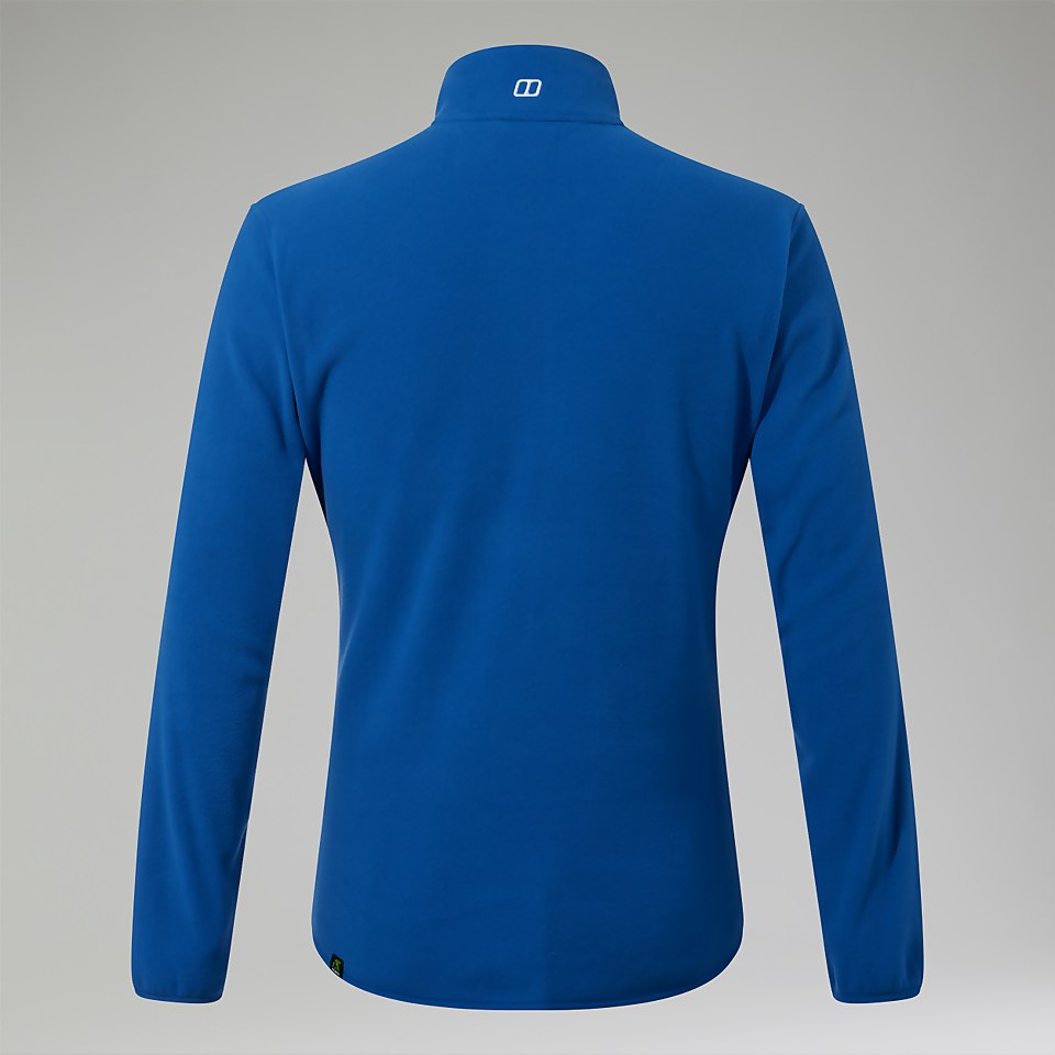 Men's Aslam Micro Half Zip Fleece - Blue/Dark Blue