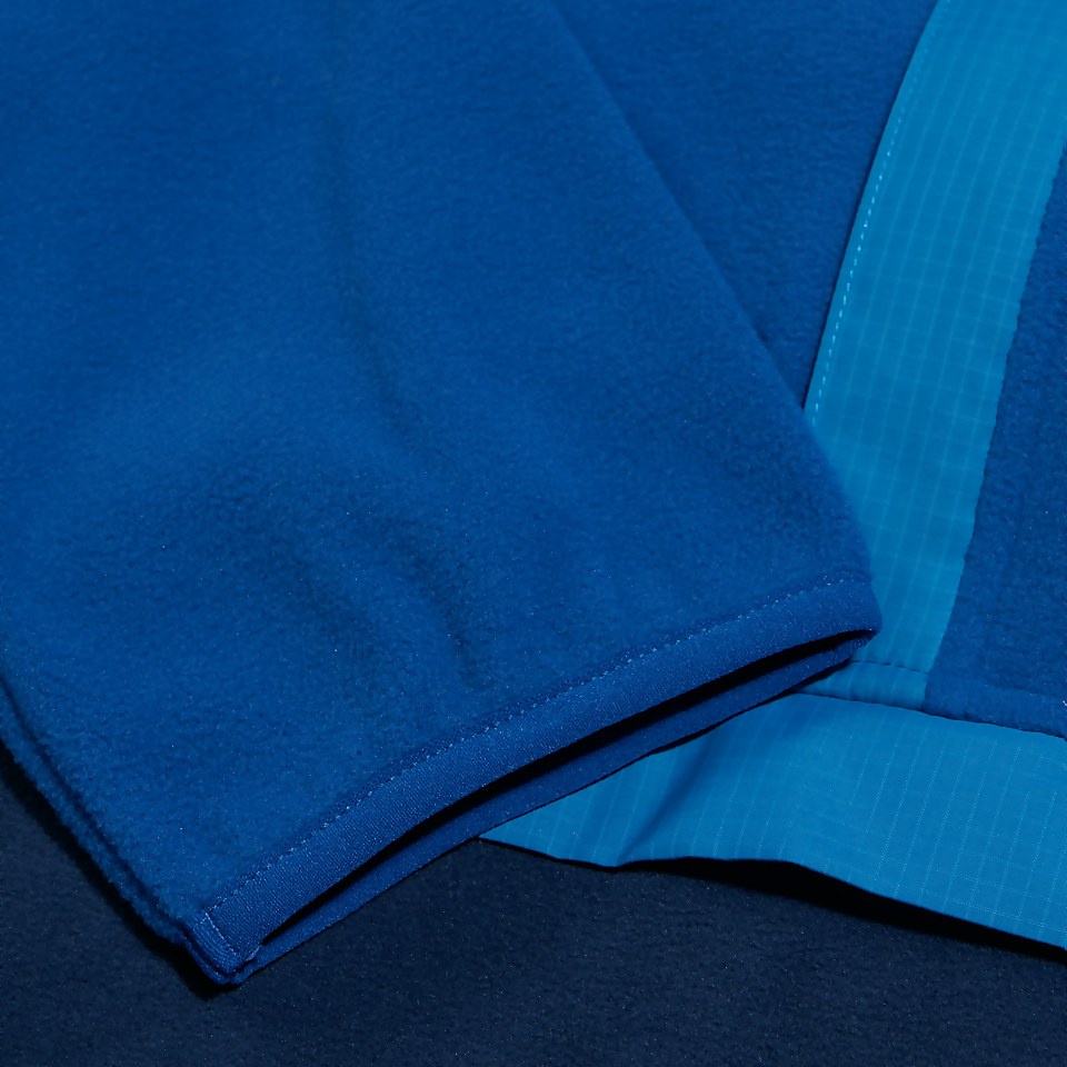 Men's Aslam Micro Half Zip Fleece - Blue/Dark Blue
