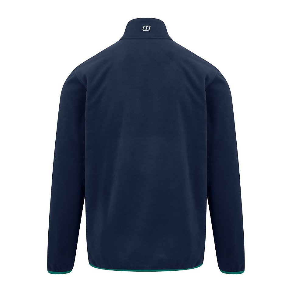 Men's Aslam Micro Half Zip Fleece - Dark Blue / White