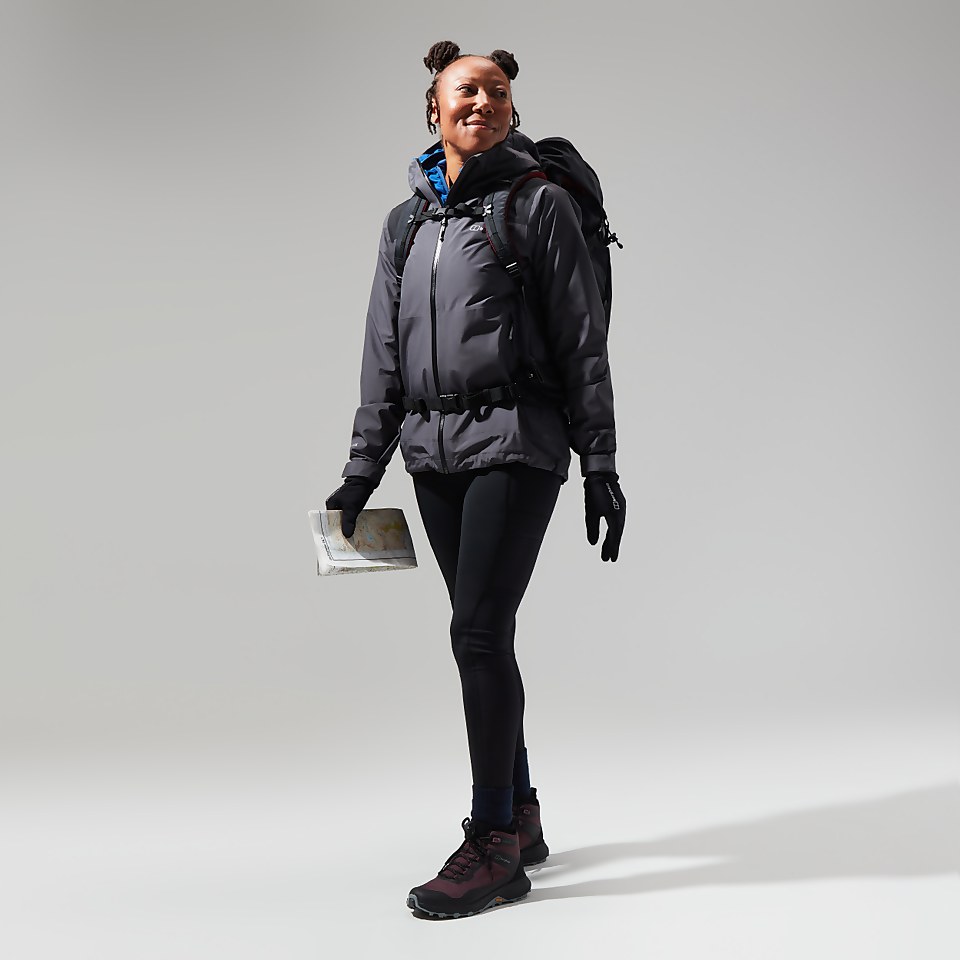 Paclite Dynak Jacken für Damen - Grau/Schwarz