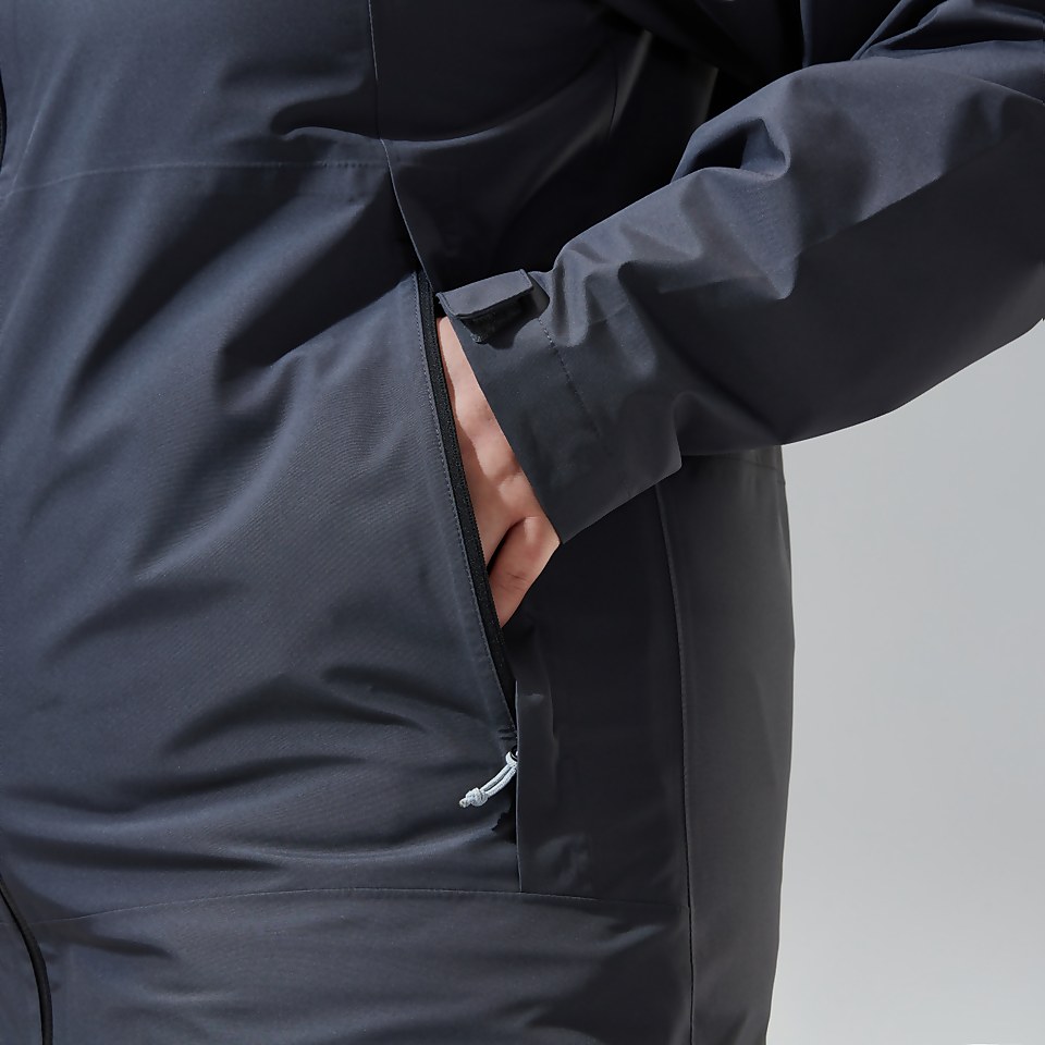Paclite Dynak Jacken für Damen - Grau/Schwarz