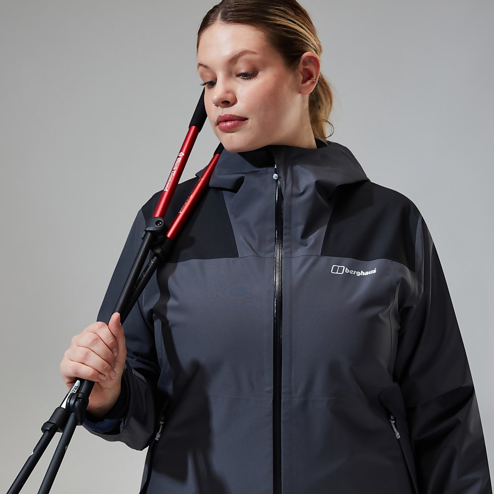 Paclite Dynak Jacken für Damen - Grau/Schwarz