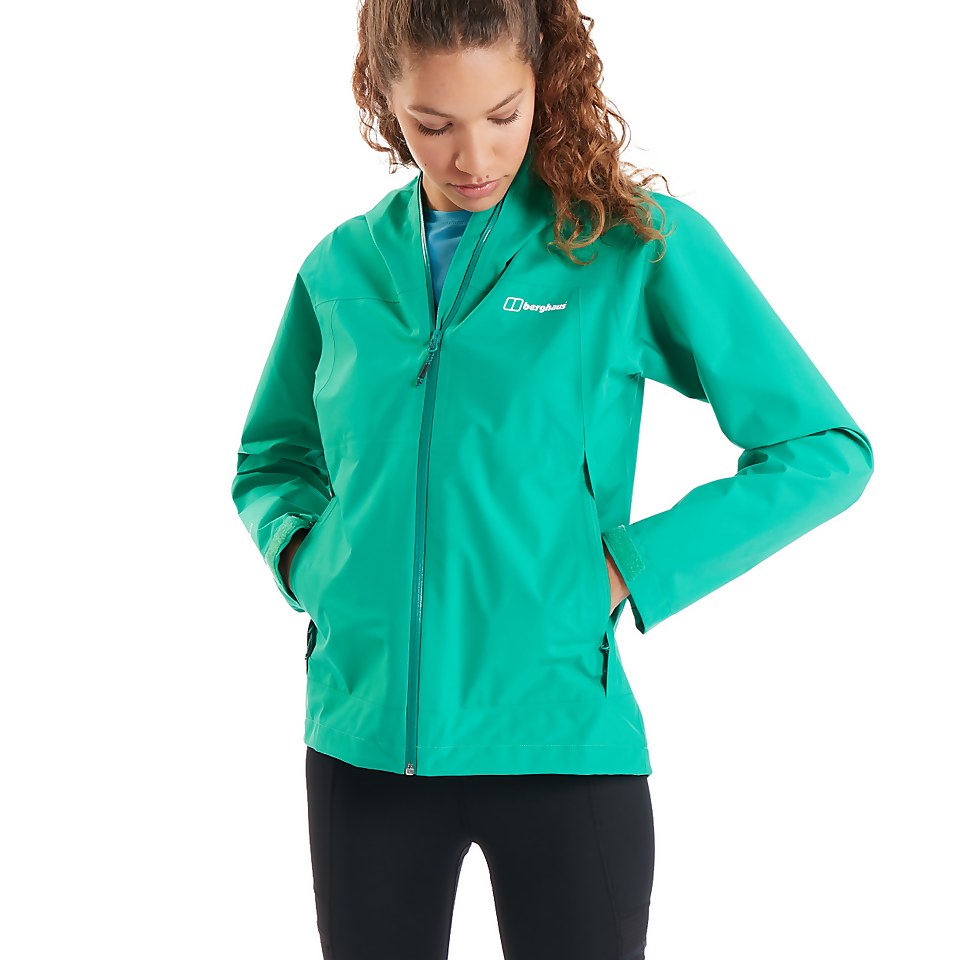 Women's Paclite Dynak Waterproof Jacket - Green