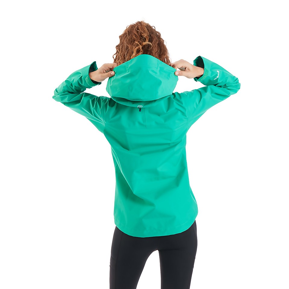 Women's Paclite Dynak Waterproof Jacket - Green