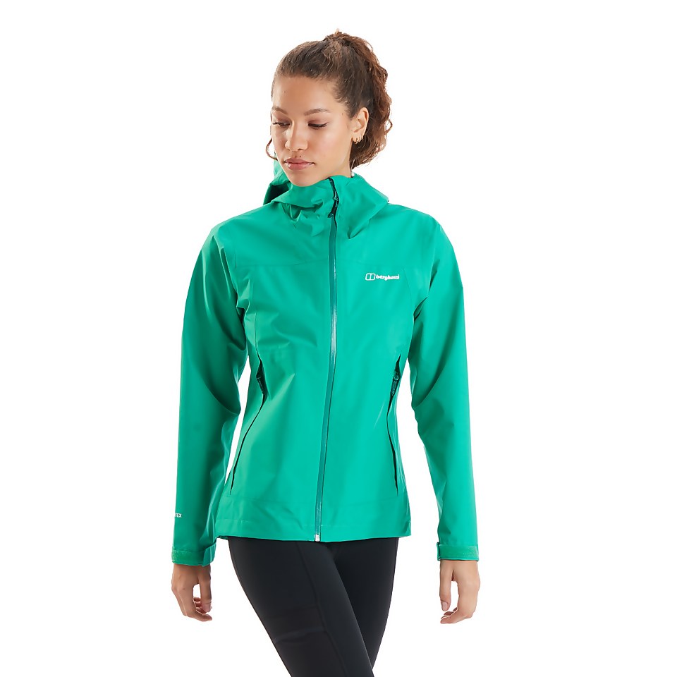 Women's Paclite Dynak Waterproof Jacket - Green